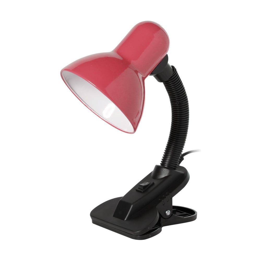 Изображение товара Настольный светильник Smartbuy Е27 с прищепкой розовый SBL-DeskS-Pink