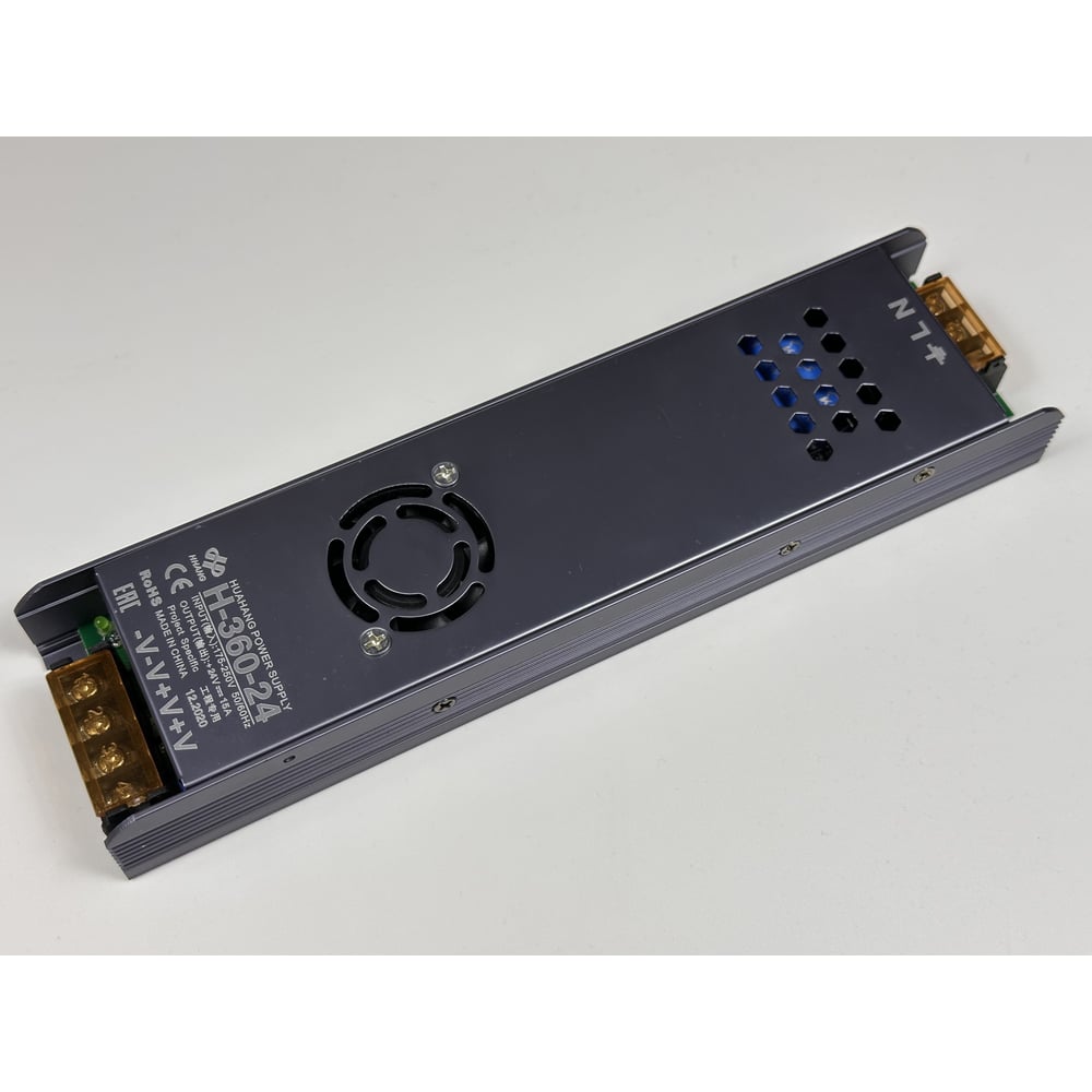 Изображение товара Блок питания DIAMOND LED SLIM-24V-3Y-360W-IP20-HH