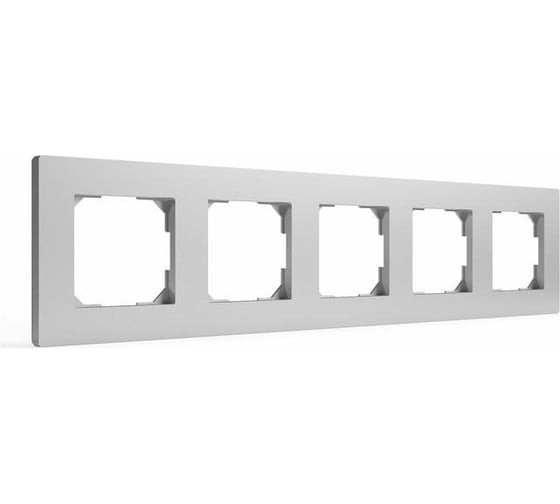 Изображение товара Рамка 5-м TOKOV ELECTRIC Pixel алюм. TKE-PX-RM5-C03