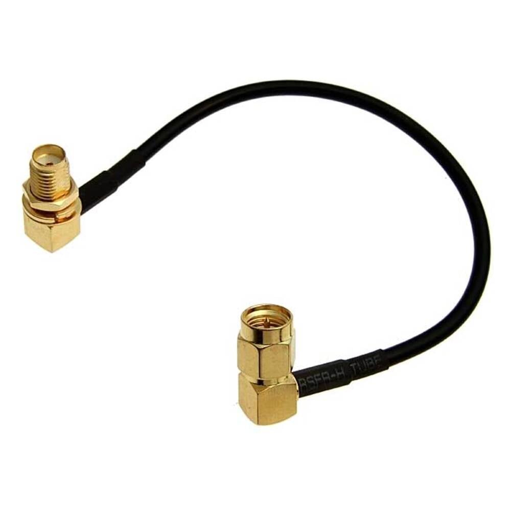 Изображение товара Высокочастотный разъем RUICHI SMA-KW-1.5-RG174-15CM-SMA-JW-1.5 104944