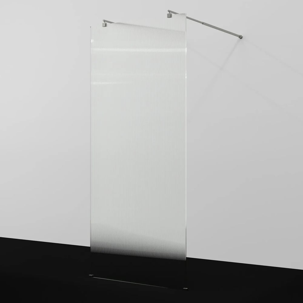 Изображение товара Душевая перегородка WasserKRAFT Vechte 60W46BN-FL с никелевым профилем