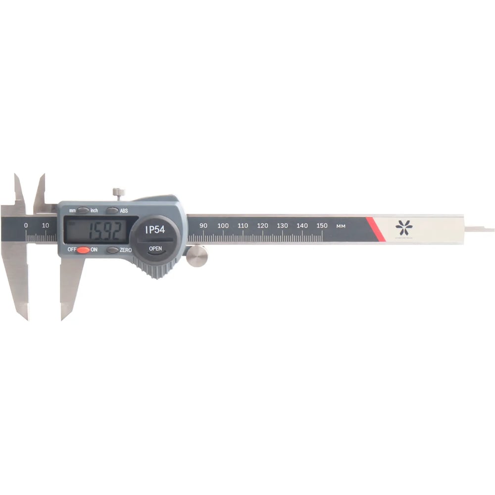 Изображение товара Штангенциркуль Miyamotometrology Шцц- 300 (0.01мм/0.0005) вылет губок 60мм с вспом роликом 1153-300