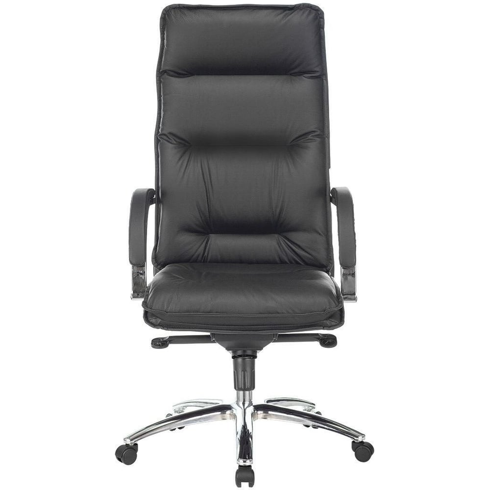 Изображение товара Кресло руководителя Бюрократ T-9927SL, черная кожа/кожзам, до 200 кг