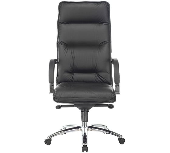 Изображение товара Кресло руководителя Бюрократ T-9927SL черный кожа, крестовина металл, хром 1360683