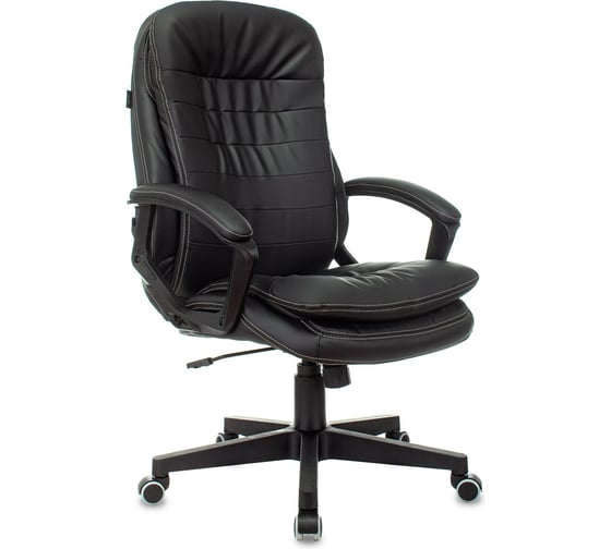 Изображение товара Кресло руководителя Бюрократ T-9950LT черный экокожа, крестовина пластик, 1144896
