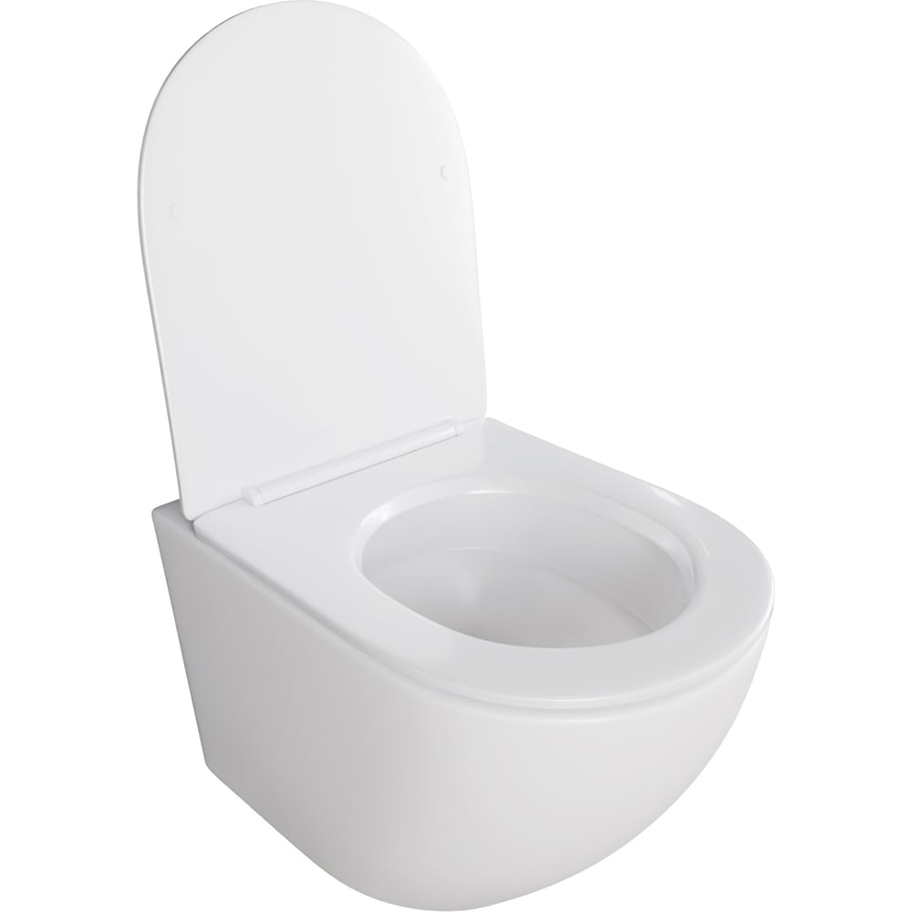 Изображение товара Унитаз Инкоэр SWISH безободковый подвесной с сиденьем UF-2