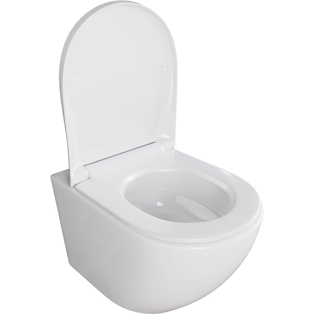 Изображение товара Унитаз Инкоэр DI SWISH безободковый с сиденьем UF-3