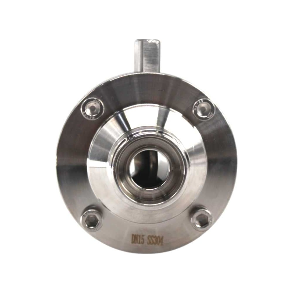 Затвор дисковый резьбовой нержавеющий NEWKEY EPDM, AISI304 DN15 (1/2), (CF8), PN8 NK-DZmEPDM15/4