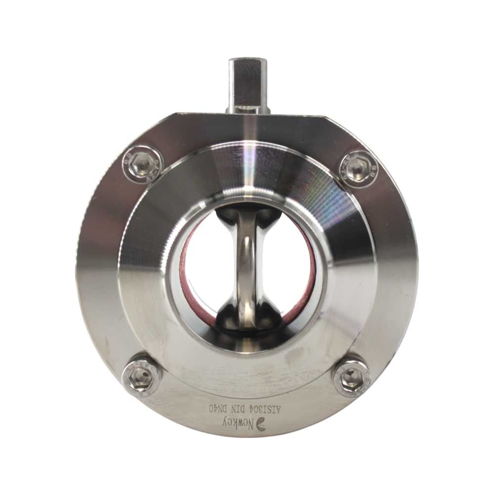Изображение товара Затвор приварной NEWKEY NK-DZwSil40/4 DN40 (1 1/2) AISI304, PN8