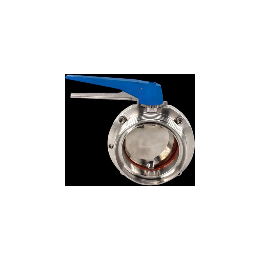 Изображение товара Затвор дисковый резьбовой нержавеющий NEWKEY EPDM, AISI304 DN100 (4), (CF8), PN8 NK-DZmEPDM100/4