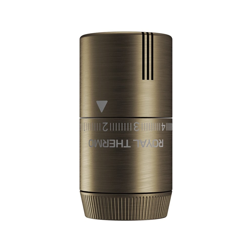 Изображение товара Термоголовка жидкостная Royal Thermo Design М30х1,5 бронза для бытовых систем