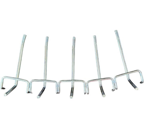 Изображение товара Крючок для перфорированной панели Great Wolf 100 мм, 5 шт GW-PK100