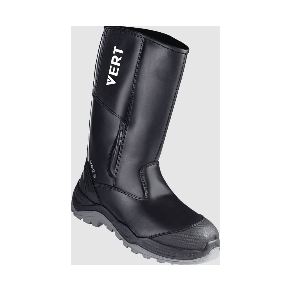 Изображение товара Сапоги VERT 3012/44 Кожаные с липучкой и регулируемым голенищем