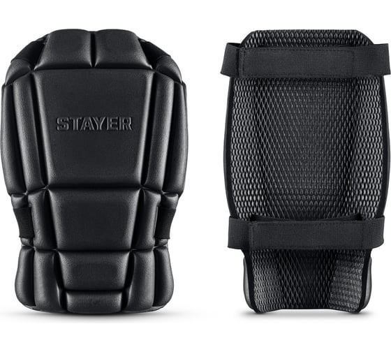 Изображение товара Вставка-наколенники защитные STAYER Universal 2 в 1 из ЭВА, 2 крепежных ремня 11197