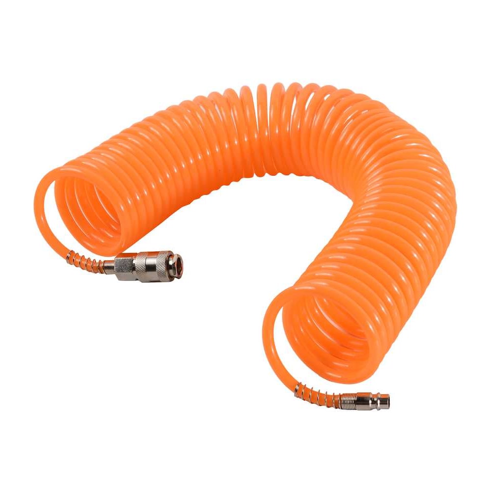 Изображение товара Шланг воздушный спиральный Вихрь 15 м 8х5 мм рапид (EURO) для компрессора