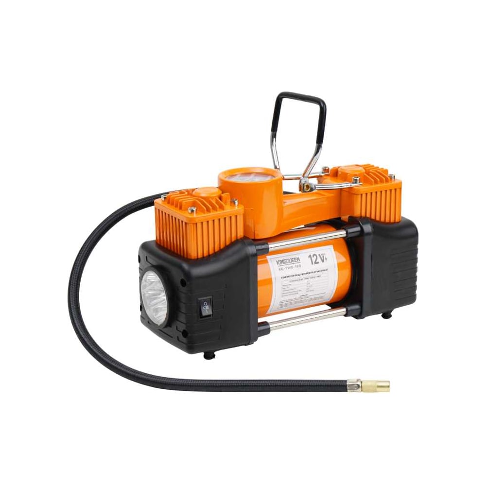 Изображение товара Компрессор KINGQUEEN KQ-2C150 - поршневой, 12 В, 85 л/мин, 10 атм Изображение товара Компрессор KINGQUEEN KQ-2C150 - поршневой, 12 В, 85 л/мин, 10 атм