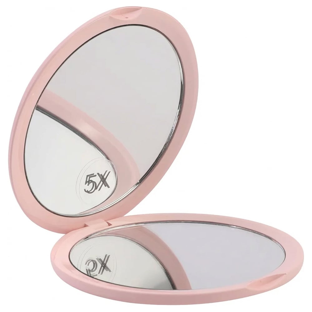 Изображение товара Зеркало двойное складное Camelion M148-SM C14 розовый (1х/5х) 15879