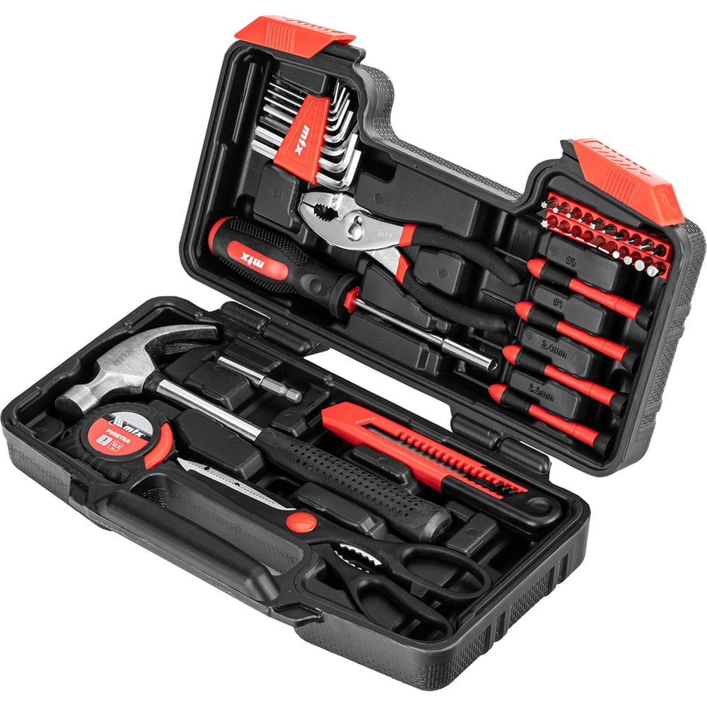 Изображение товара Набор инструментов MTX пластиковый кейс, 39 предметов 13423