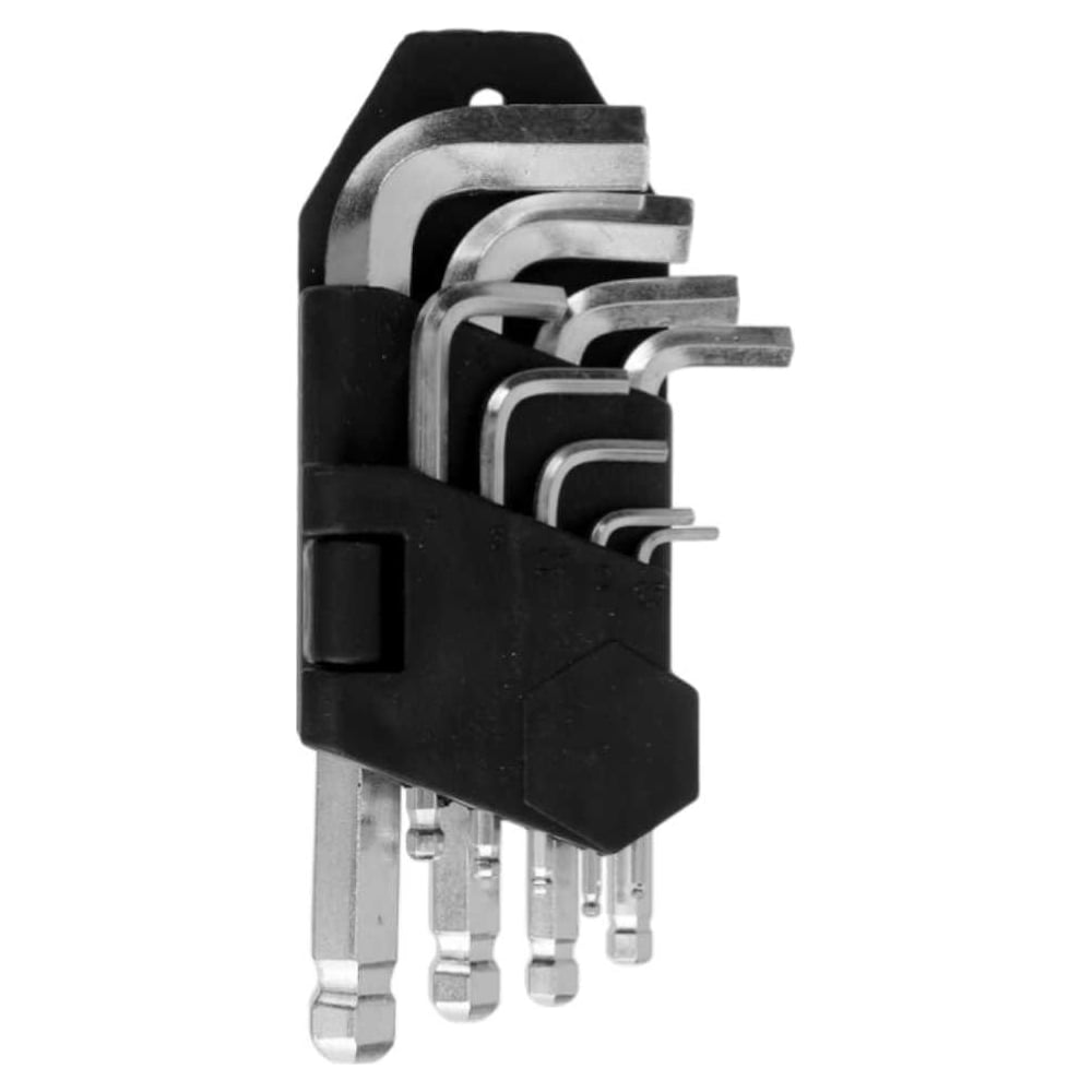 Изображение товара Набор ключей шестигранных ООО "ОПТИКОМ ЭЛЕКТРИК" ЛОМ, с шаром, 1.5 - 10 мм, 9 шт 2354388