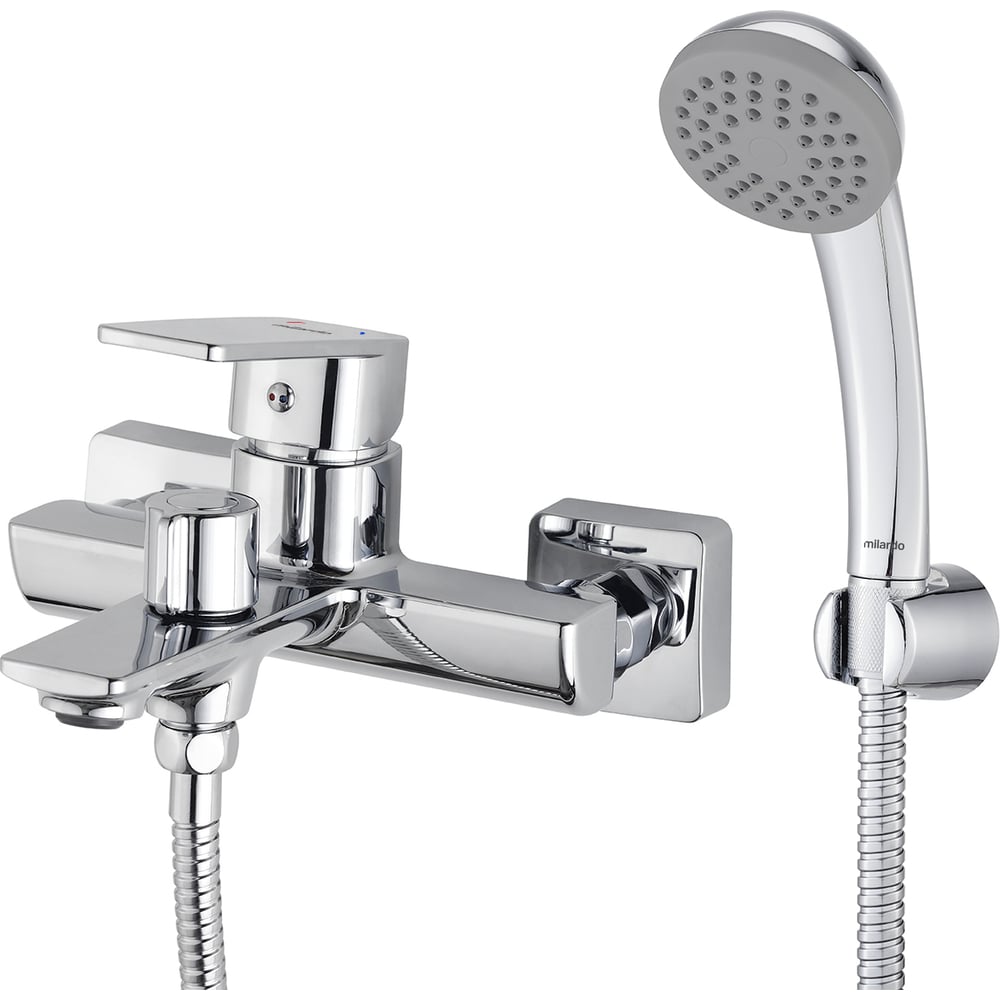 Изображение товара Смеситель Milardo Poli для ванной с глянцевым хромом