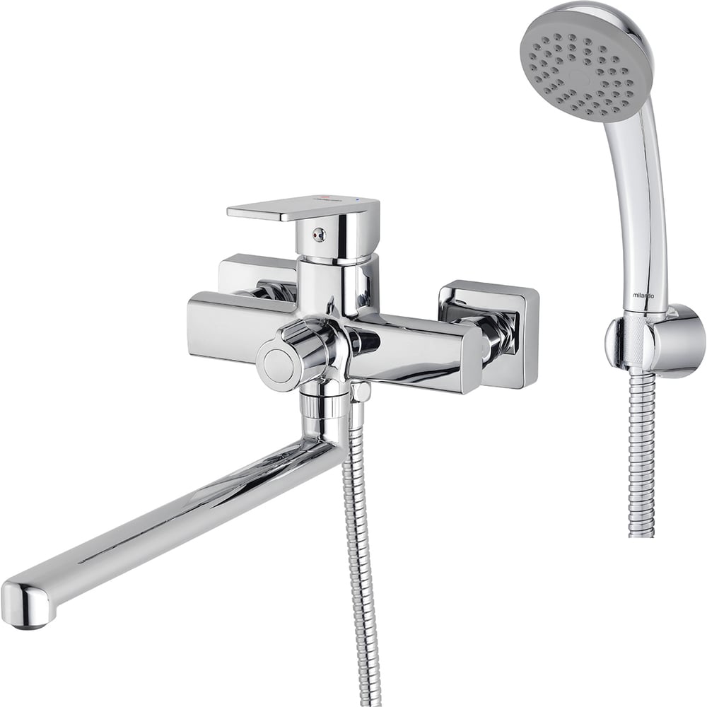 Изображение товара Смеситель Milardo POLSB00M10 для ванны с длинным изливом