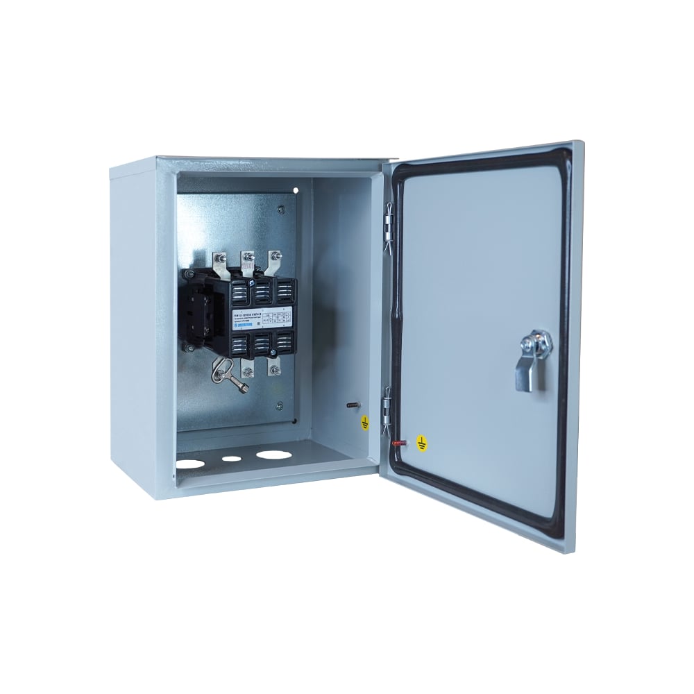 Изображение товара Пускатель электромагнитный Электротехник ПМ12-125140 У3 В, 380В/50Гц, 2з и 2р, 125А, нереверсивный, без реле, в корпусе 400х300х220, без кнопок, IP40 ET020191