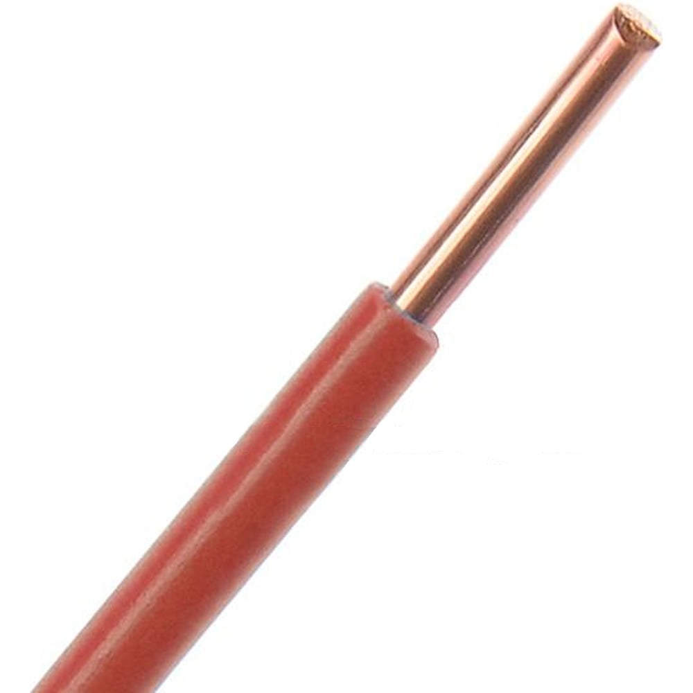 Изображение товара Электропровод MW бухта 500 м ПуВ /ГОСТ 1х2,5 красный-0,5