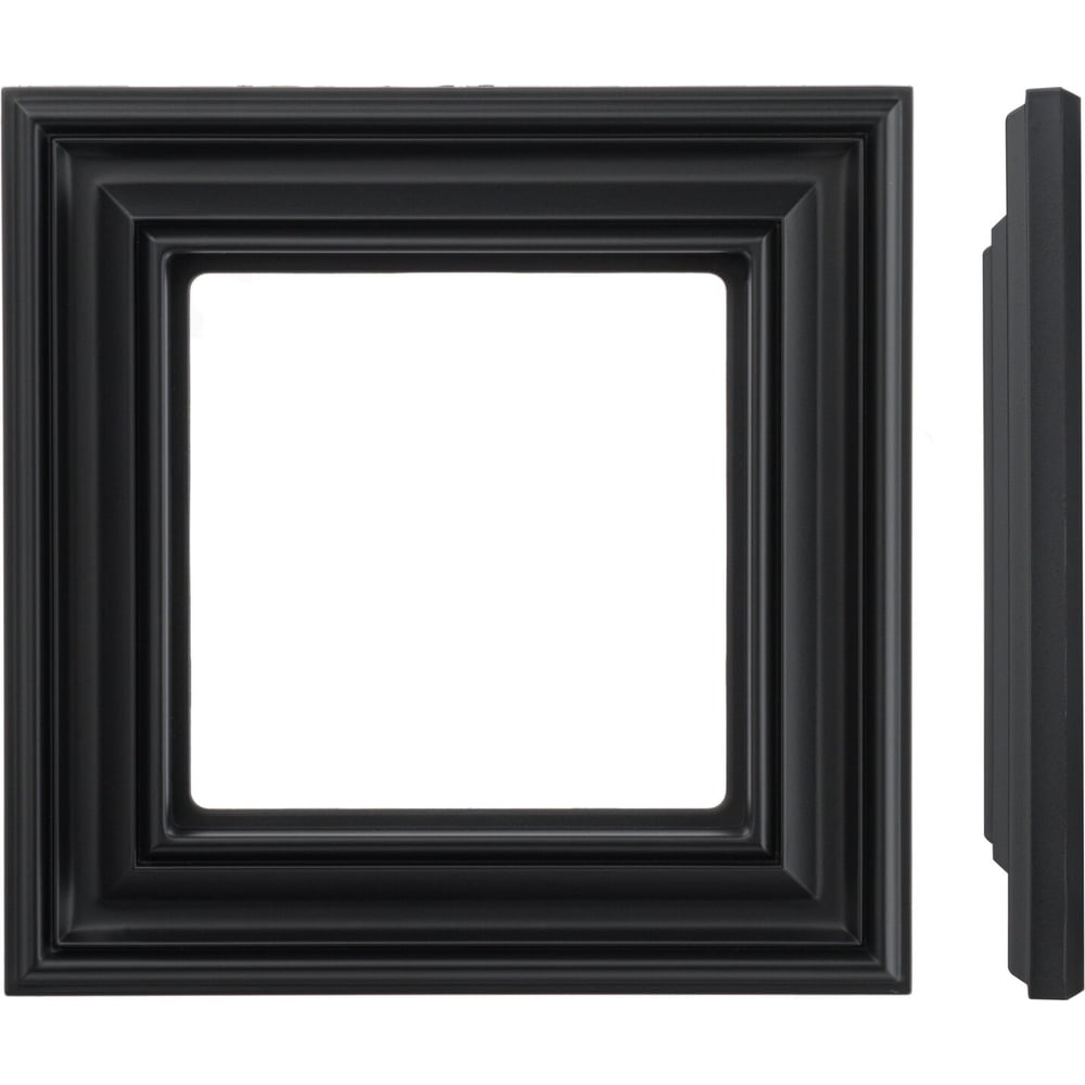 Изображение товара Рамка LIREGUS 1 постовая черный матовый RETRO 29-243