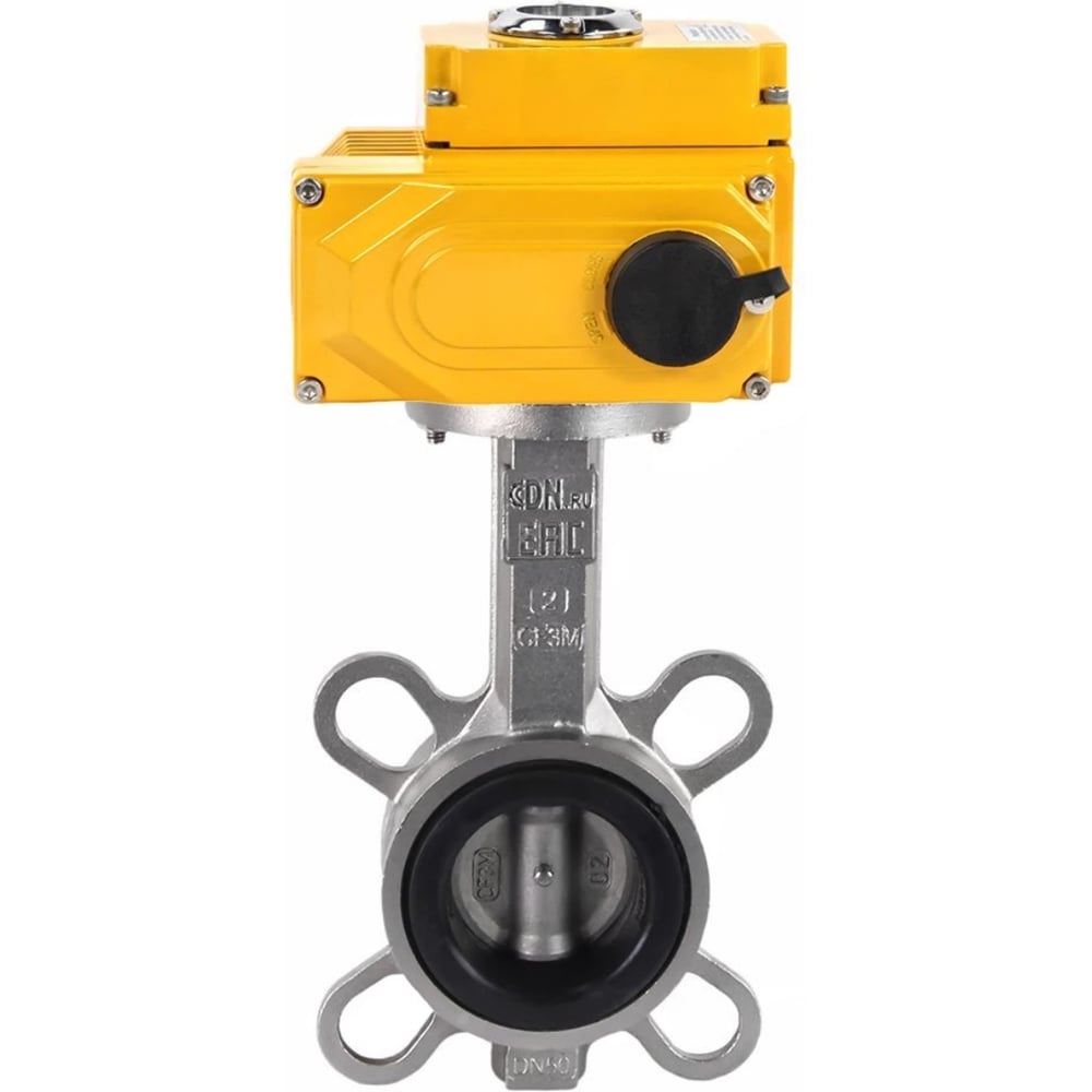 Изображение товара Затвор дисковый DN150, 16 бар, 85°C, электропривод QT-030