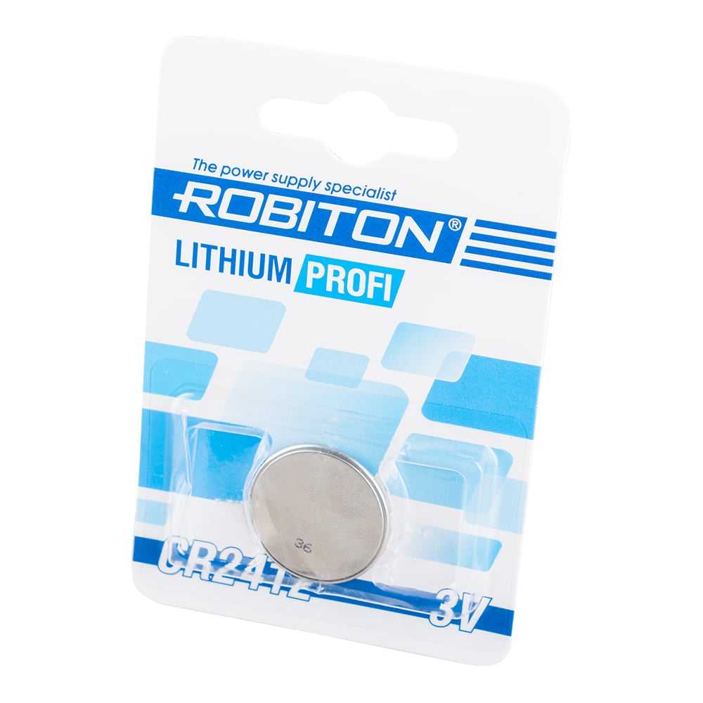 Изображение товара Элемент питания Robiton PROFI R-CR2412-BL1 CR2412 BL1 18425