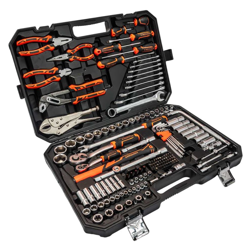 Изображение товара KINGQUEEN Набор инструментов 152 предмета WIB-289 1/4+1/2 дюйма