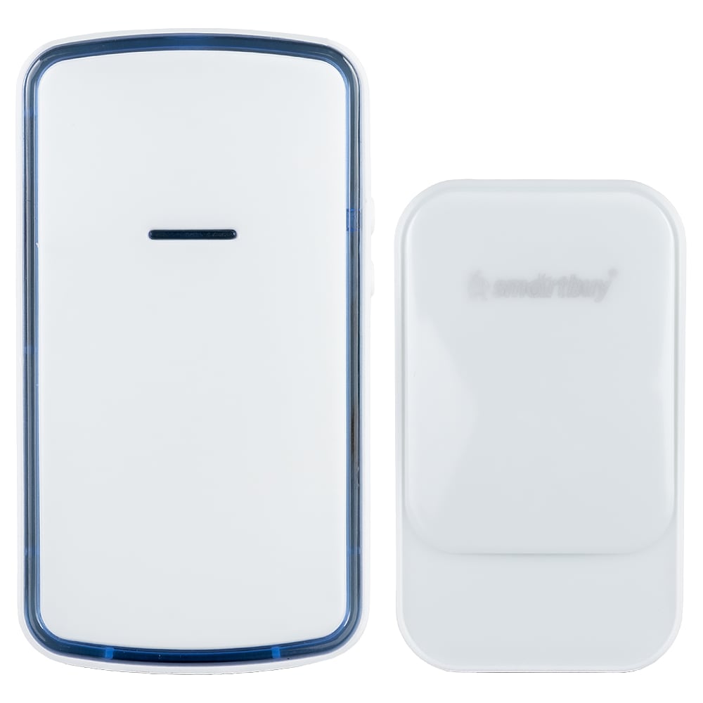 Изображение товара Звонок дверной беспроводной SMARTBUY 220В, IP68 с подсветкой, регулировкой громкости звука SBE-220-DP2-38