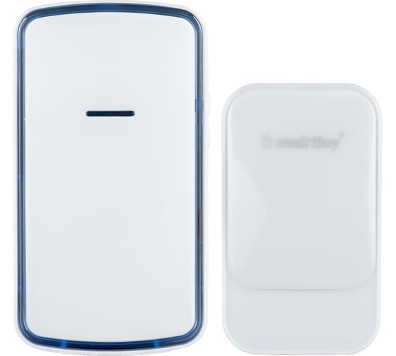 Изображение товара Звонок дверной беспроводной SMARTBUY 220В, IP68 с подсветкой, регулировкой громкости звука SBE-220-DP2-38