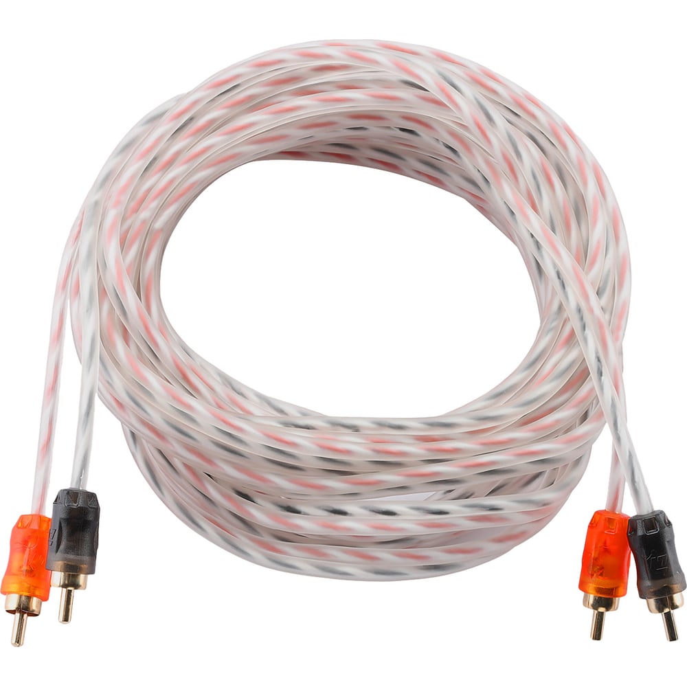 Изображение товара Barracuda RCA 5M - межблочный аудиокабель 5 м, RCA 2xRCA, прозрачный