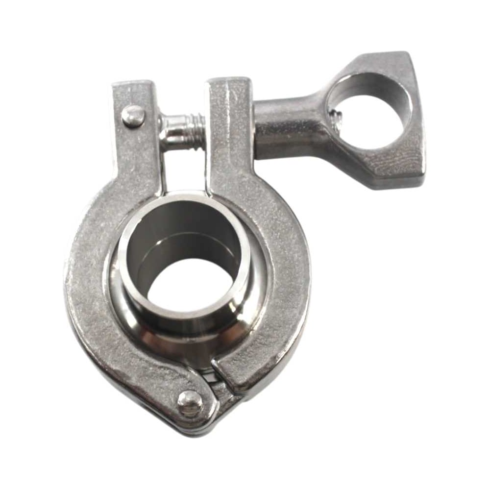 Clamp соединение в сборе NEWKEY DIN 32676, Silicon, AISI 304, DN20 (22мм) NK-CLPCSil20/4