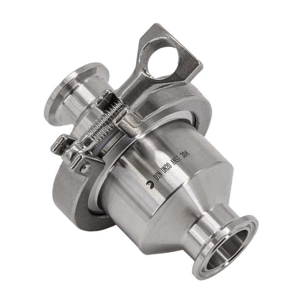 Изображение товара Клапан обратный NEWKEY NK-CSCLP20/4 AISI304 3/4" Clamp DN20 PN8 Изображение товара Клапан обратный NEWKEY NK-CSCLP20/4 AISI304 3/4" Clamp DN20 PN8