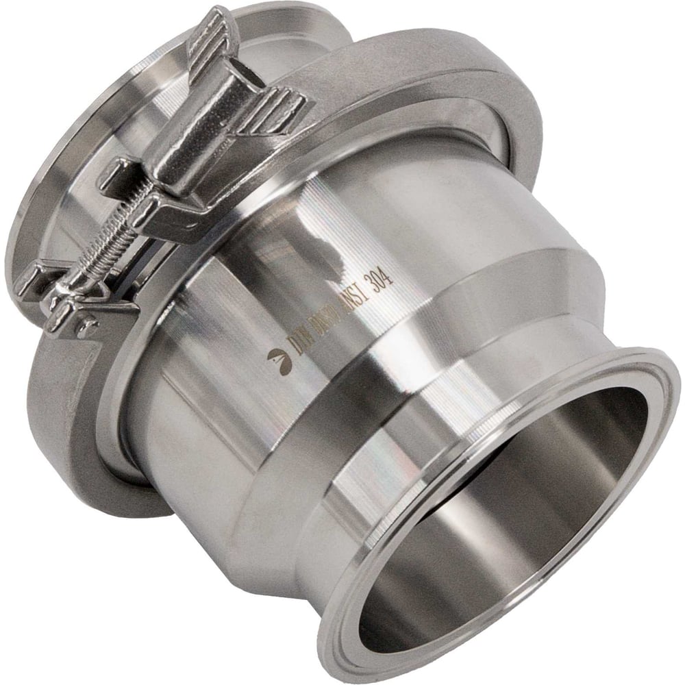 Обратный клапан NEWKEY Clamp DIN32676 нержавеющий, AISI304 DN80, (CF8), PN8 NK-CSCLP80/4