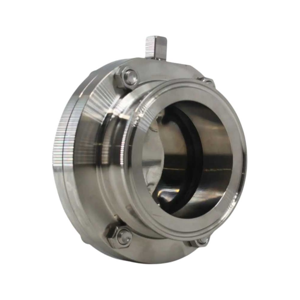 Затвор дисковый NEWKEY Clamp DIN нержавеющий, EPDM, AISI304 DN50 (2), (CF8), PN8 NK-DZCLPEPDM50/4