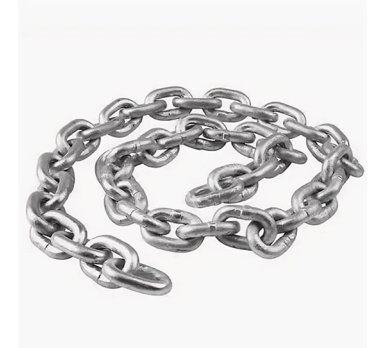 Изображение товара Цепь сварная Bohrer М6 корот. звено DIN766 (25м +/- 3%) DIN766-М6/25