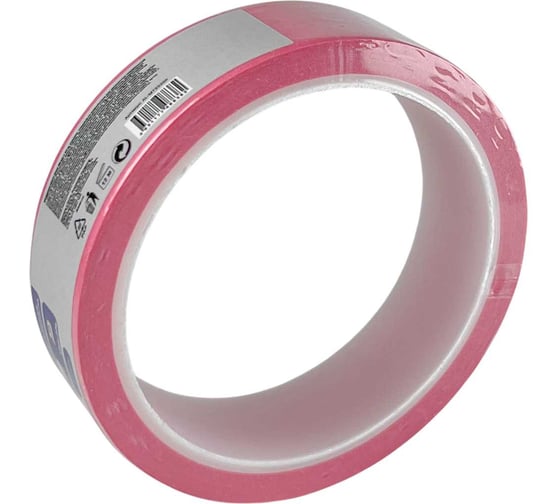 Изображение товара Малярная лента для деликатных поверхностей Alvar 25мм, 50м, розовая AL-MT2550P
