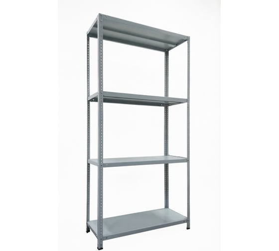 Изображение товара Стеллаж ООО «СТИНЕРЖИ» 1800х800х500 мм (4 полки) 100 кг на полку ST-00027851
