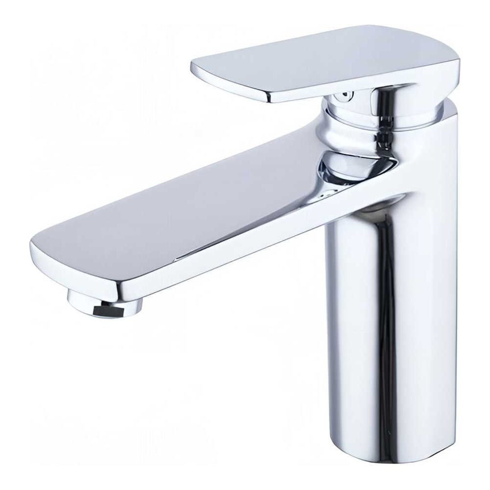 Изображение товара Смеситель для умывальника однорычажный ООО ПКФ Сварком литой излив, хром (уп/1шт) СанТех s073799