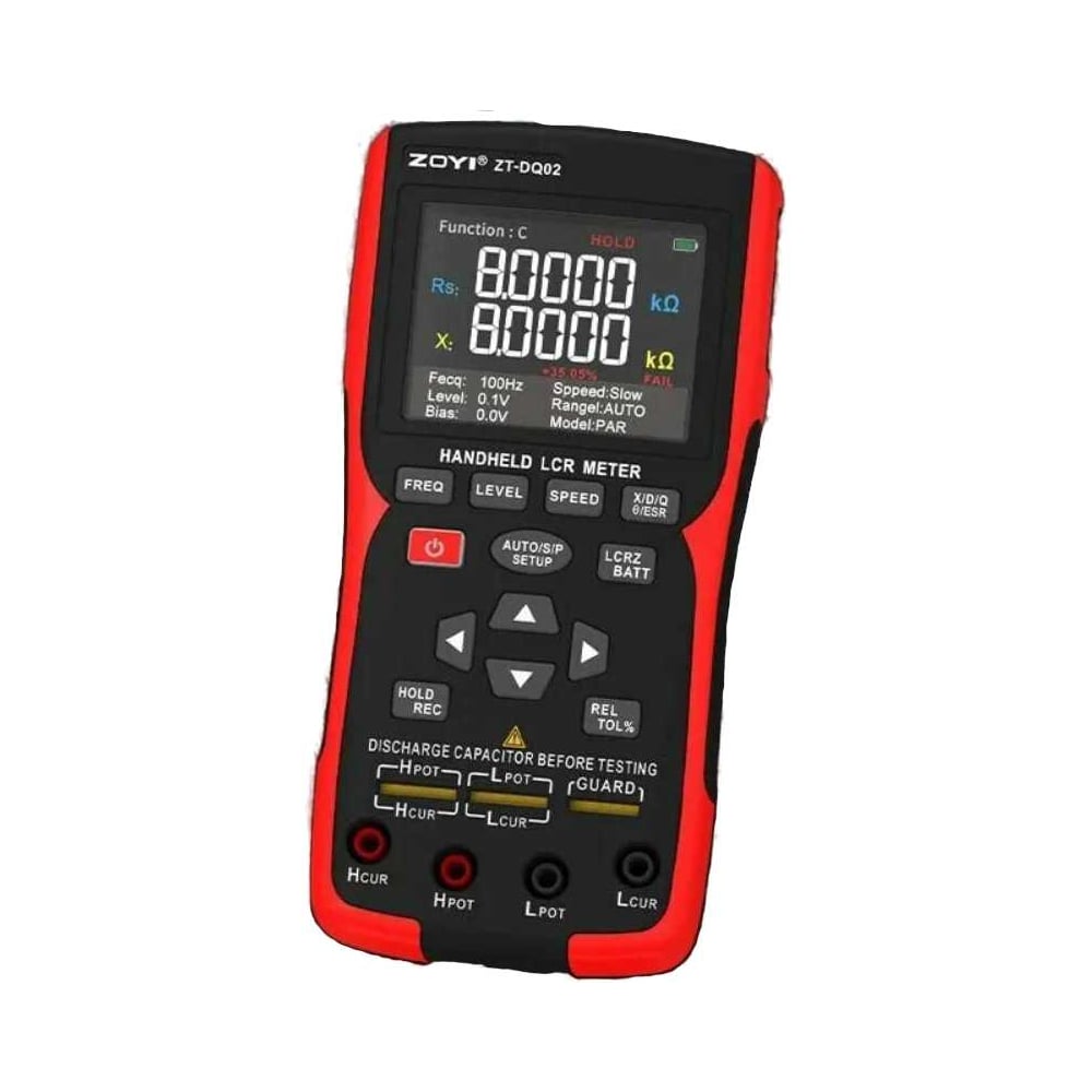 Изображение товара Мостовой LCR метр ZOYI ZT-DQ02 с щупами Кельвина Z100