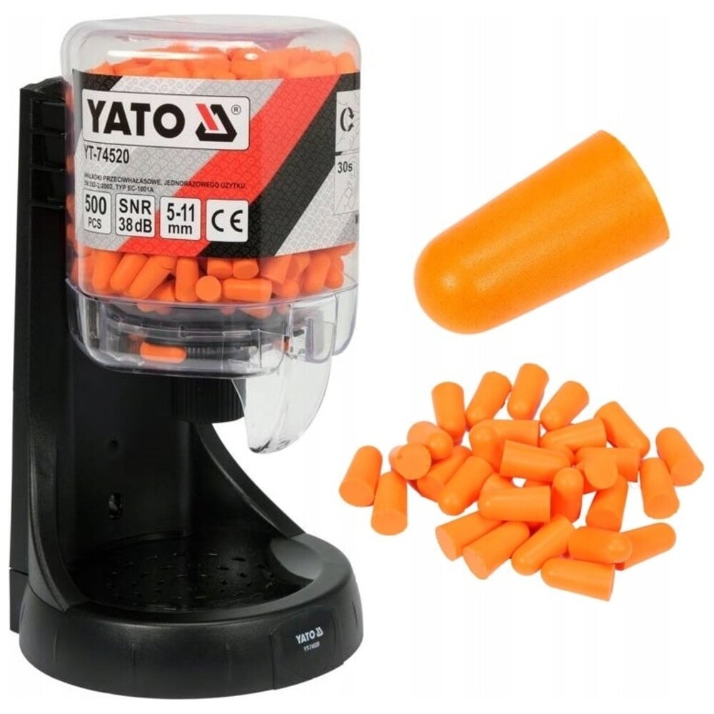 Изображение товара Диспенсер с берушами YATO 250 пар YT-74520 389974520 092 1