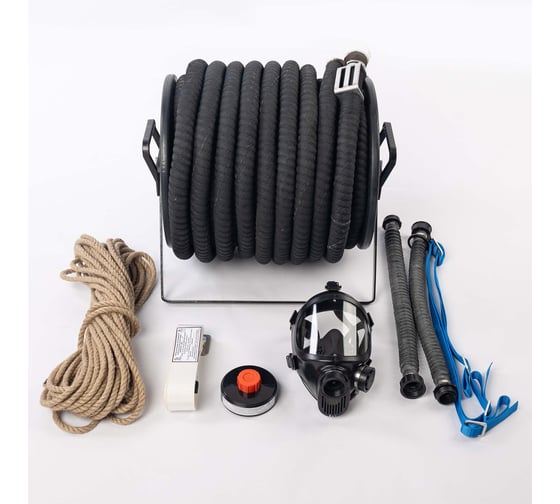 Изображение товара Шланговый дыхательный аппарат БРИЗ 0304(ПШ-20Б) -4301М(ППМ) АМС резинотканевый 503131210