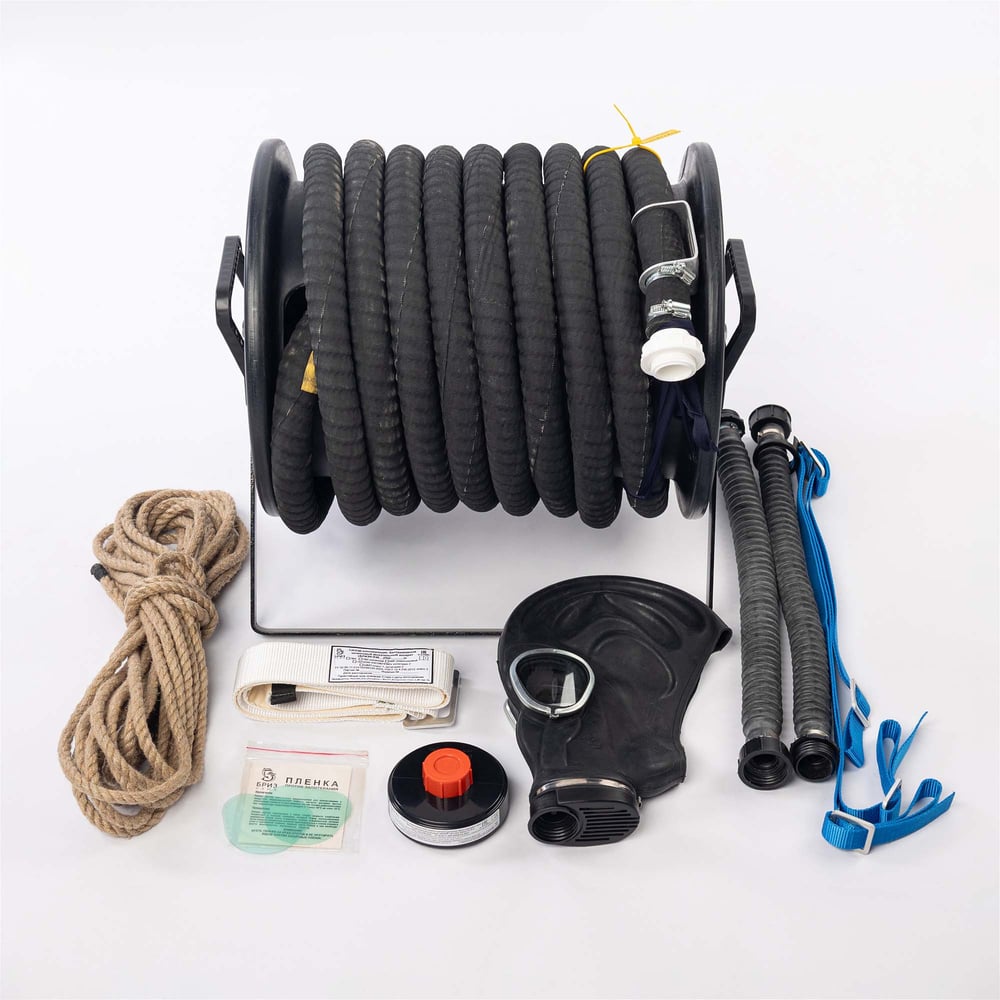 Изображение товара Шланговый дыхательный аппарат БРИЗ 0304(ПШ-20Б) ШМП АМС резинотканевый 503132210