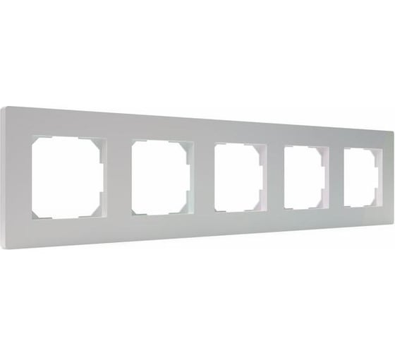Изображение товара Рамка 5-местная TOKOV ELECTRIC Pixel перламутровая TKE-PX-RM5-C04