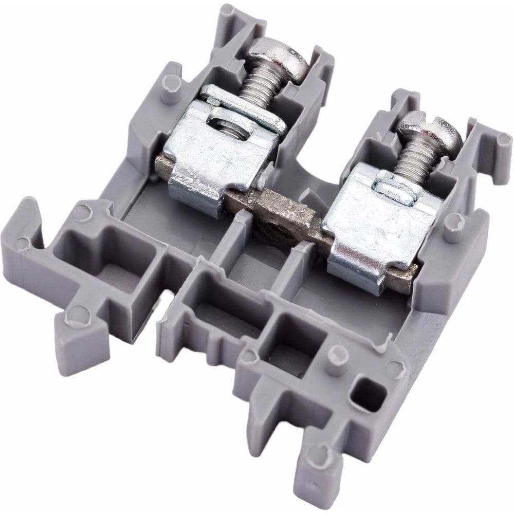 Изображение товара Зажим наборный СПб УПП-5 ЗН27-2,5М25 на DIN-рейку Р2-2 упаковка 10 шт