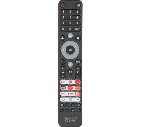 Изображение товара Универсальный пульт clickpdu RM-M7750 HBX200