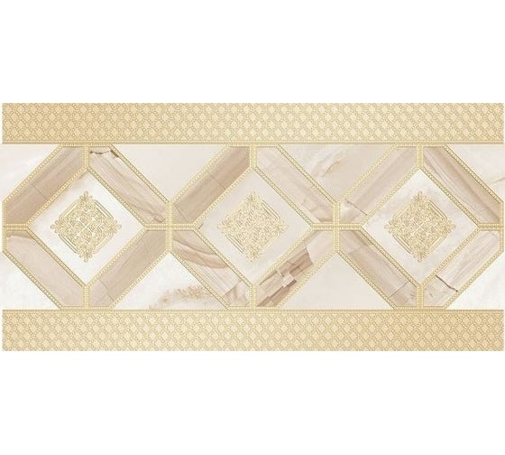Изображение товара Декор Нефрит-Керамика Антураж бежевый, 600х300х9, сортовая 04-01-1-18-05-11-1675-2